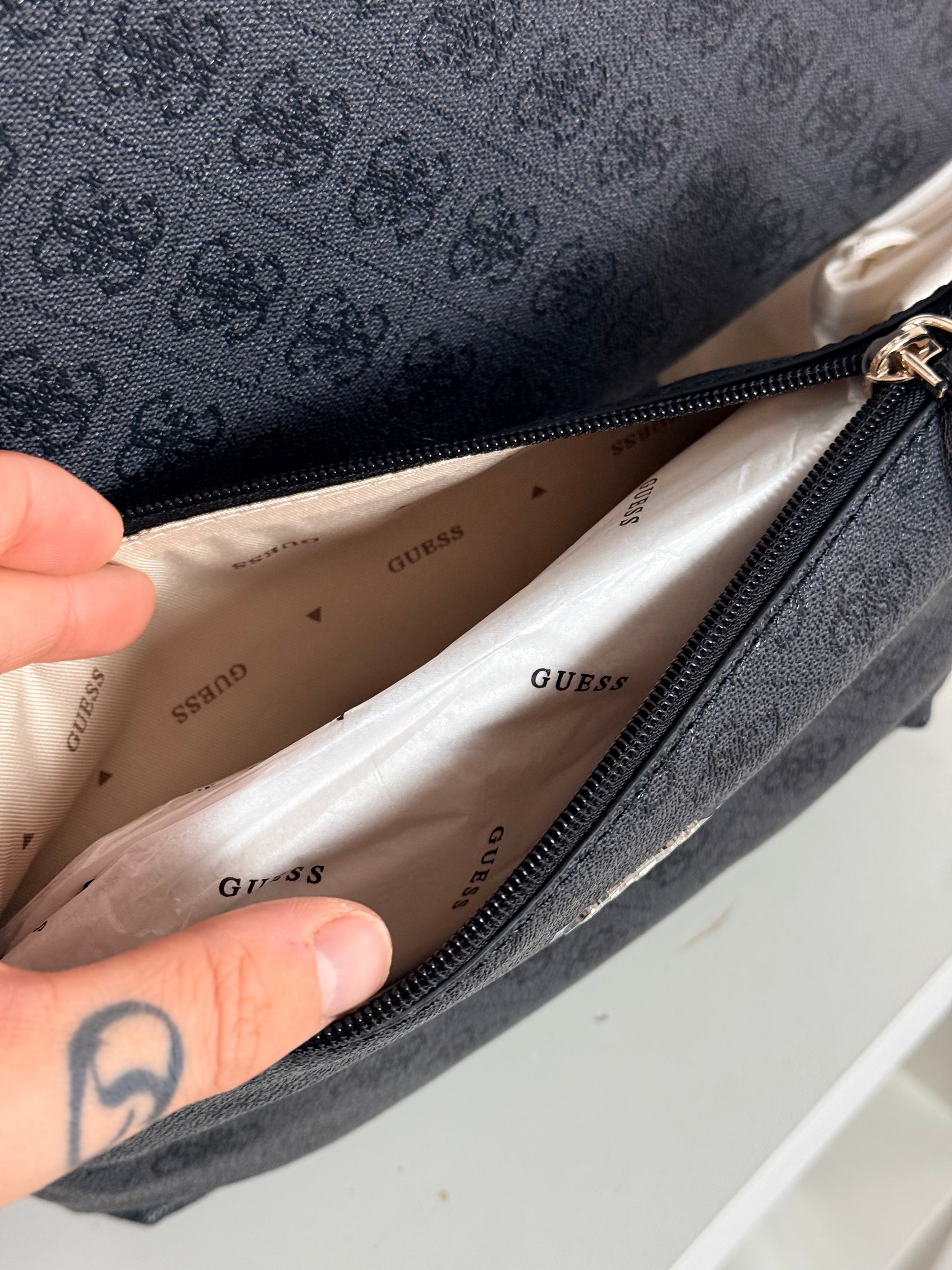 Sac Cabas Guess Power Play 4G Noir