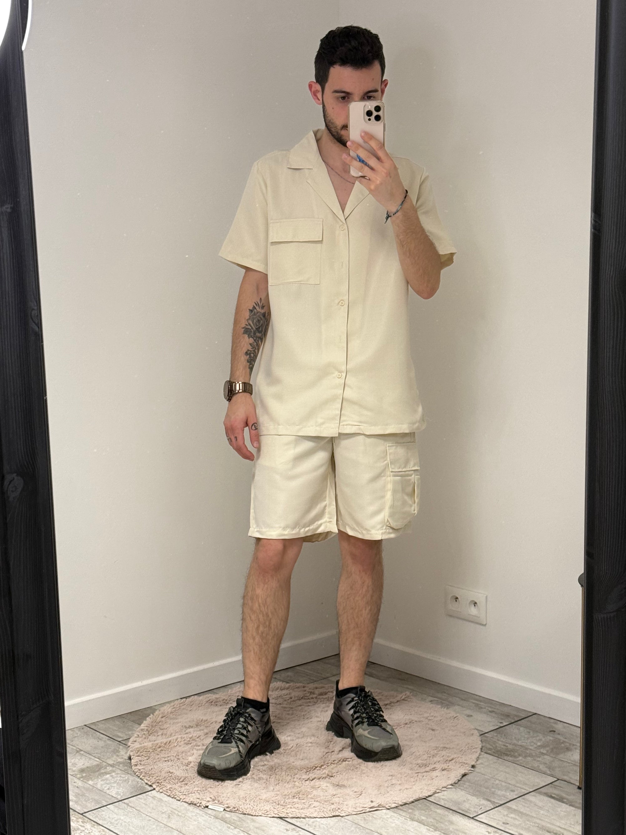 Ensemble short et chemise