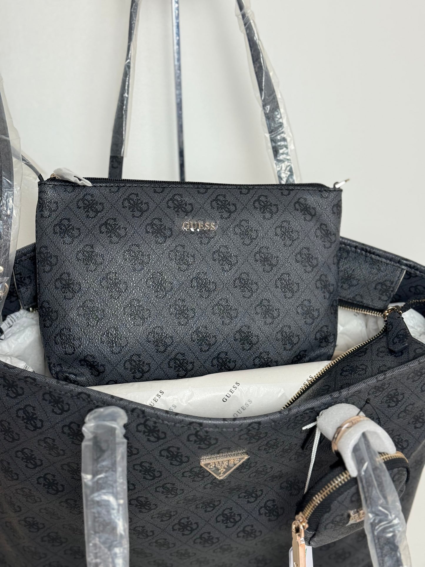 Sac Cabas Guess Power Play 4G Noir