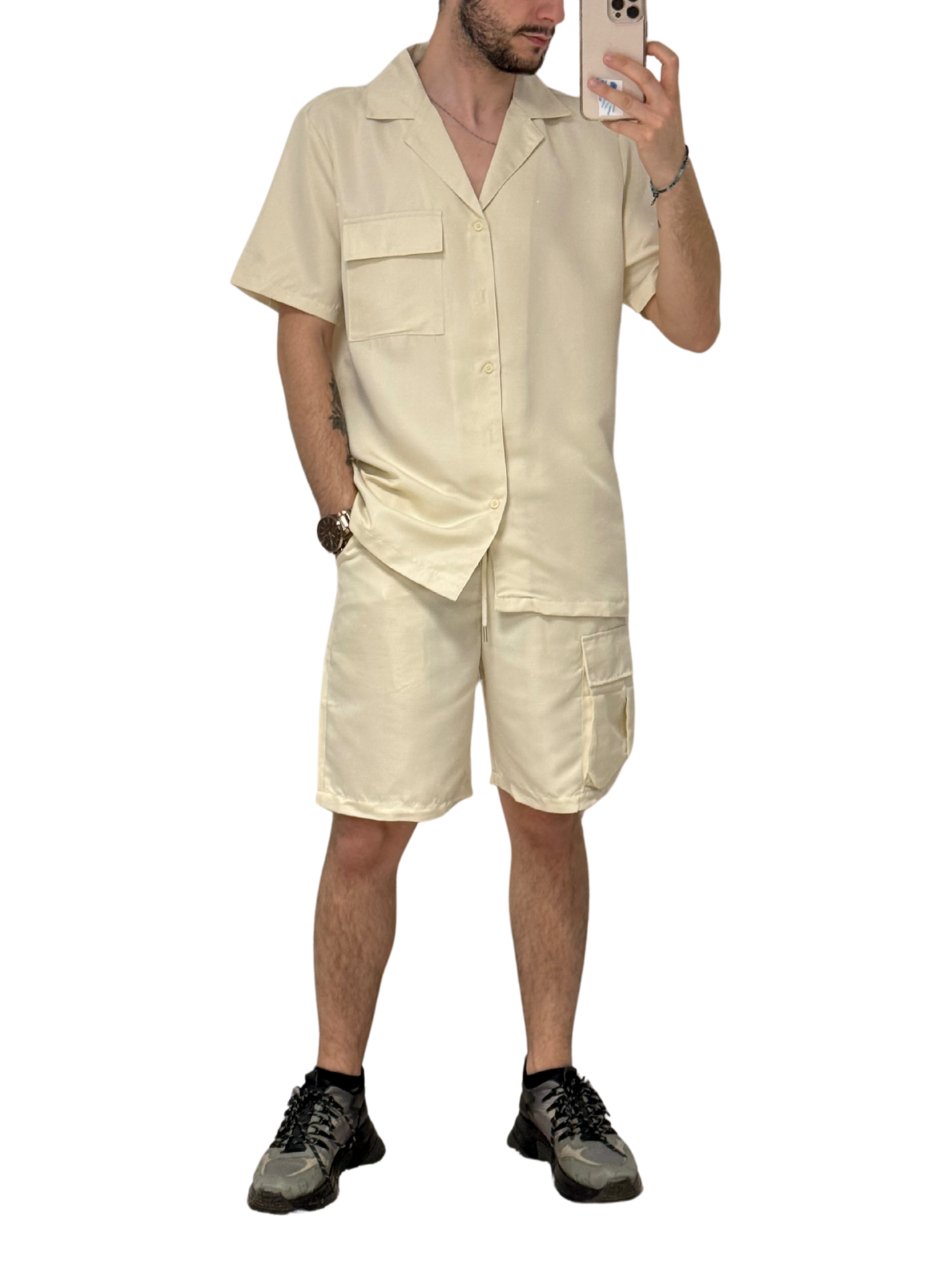 Ensemble short et chemise