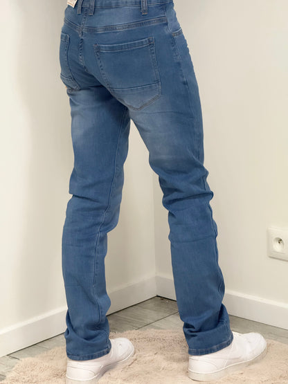 Jeans regular bleu denim